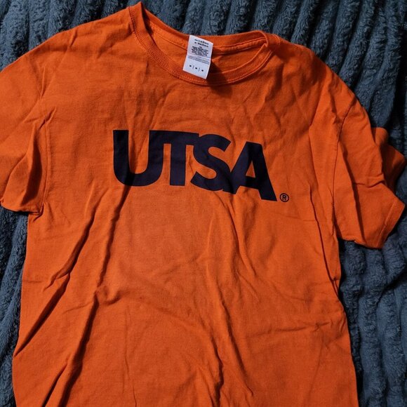 Orange UTSA T Shirt Sz M - Picture 1 of 3